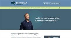 Desktop Screenshot of meesman.nl